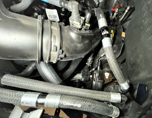 UPR Plug N Play Dual Valve Oil Catch Can with CSS (2021-2025 F-150 EcoBoost / Raptor 3.5L / 2022-2024 Expedition) - 5030-276-1-CSS