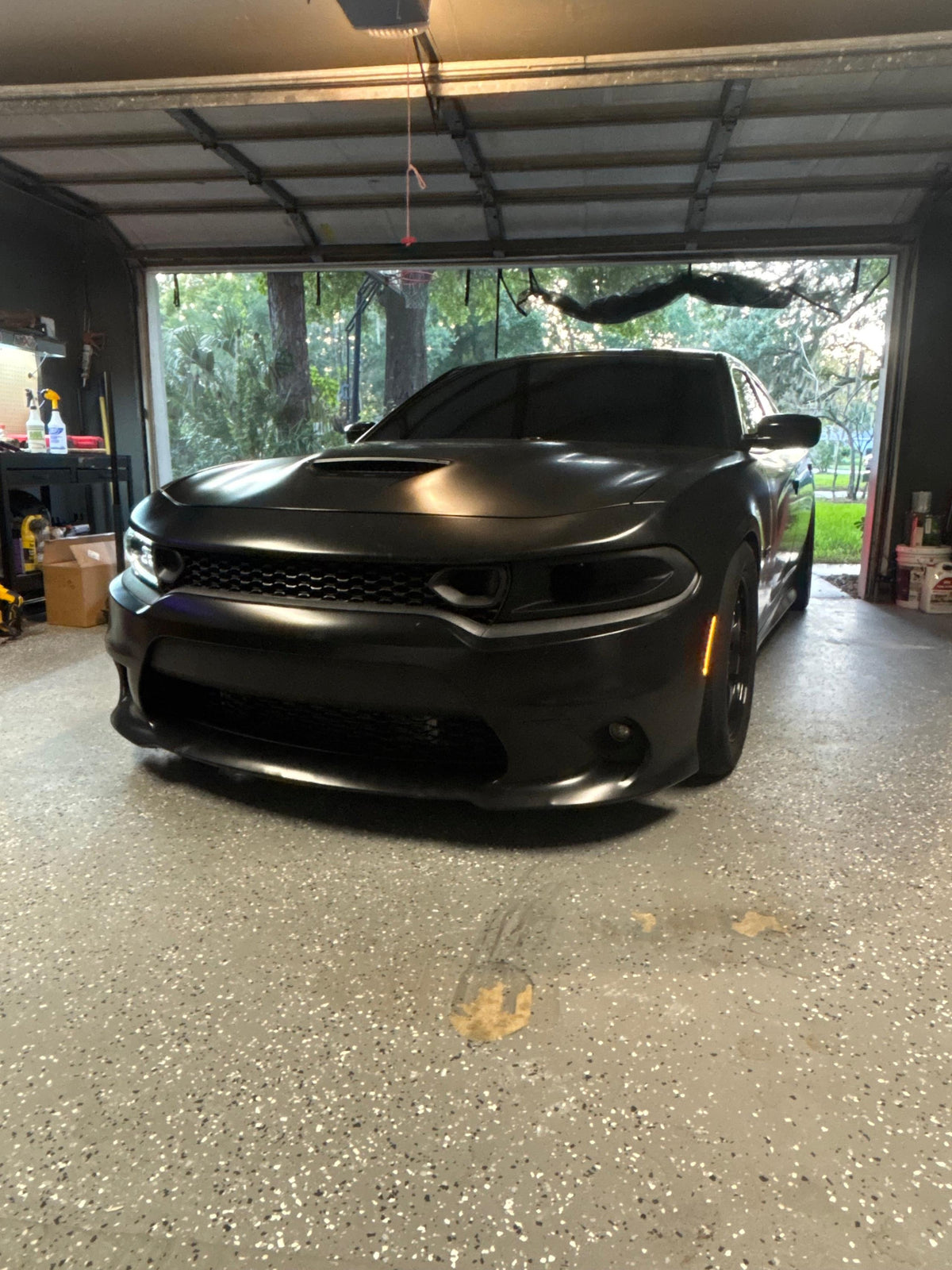 Lenz Composites ABS Headlight Intake Duct (2015-2023 Dodge Charger)