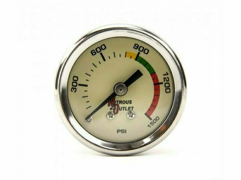 Nitrous Outlet 00-63001 Luminescent Nitrous Pressure Gauge