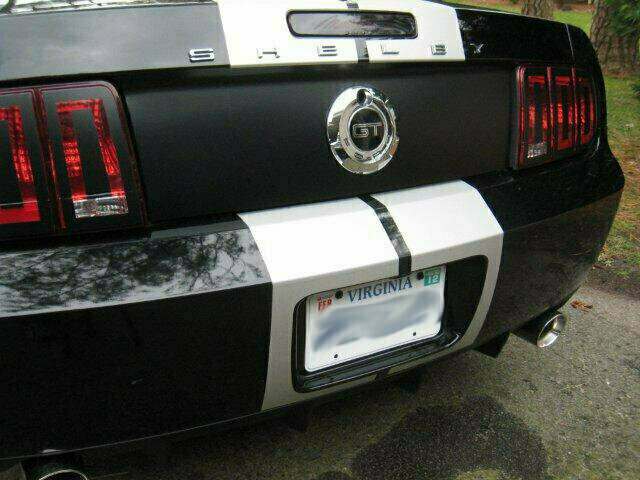 Anchor Room 05-09 Mustang Vinyl Trunk Black Out Panel