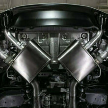 Corsa NPP Valve Ready Axle Back Exhaust System - Black Tips (2016+ Camaro SS & ZL1) - 14789BLK