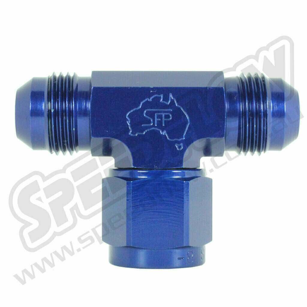 SpeedFlow -8 TEE SWIVEL ON BRANCH - SF-144-08-BLK