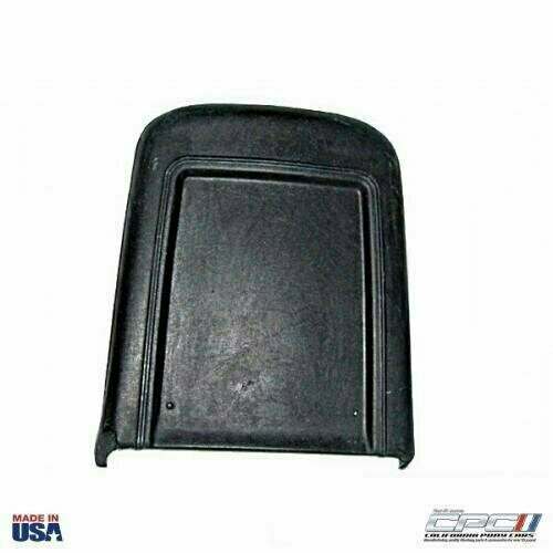 California Pony Cars Premium Quality 1967 Mustang Deluxe Seat Back Panel, Right Side, Fiberglass Construction, Black Finish - BOD-067-033