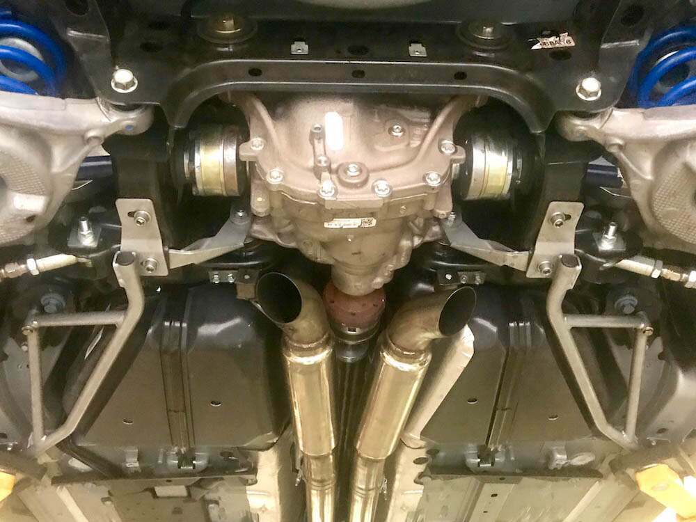 Steeda Hardcore S550 IRS Differential Support Brackets (2015-2026 Mustangs) - 555-4050
