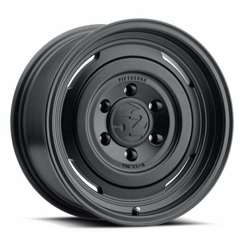 fifteen52 17x8.5 (5x127ANALOG HD Wheel, 4.75 BS in ASPHALT BLACK (SATIN BLACK) - AHDAB-78557-00