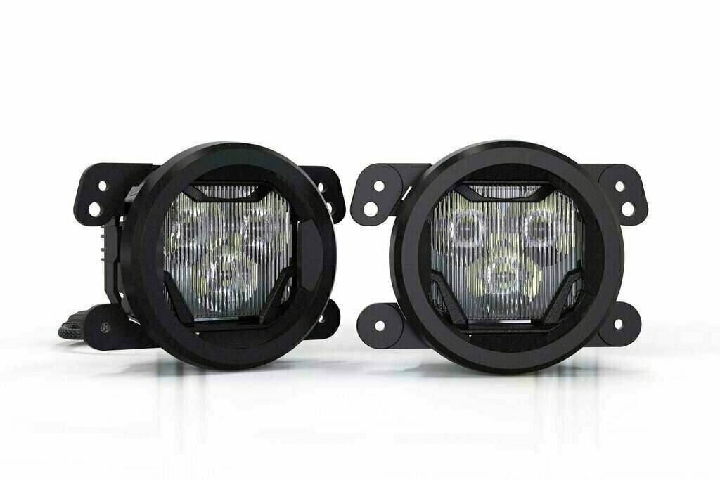 Morimoto 4Banger Fog Light Kit: 14-17 Cherokee (NCS White Combo Beam) - 4B-FOG-M-1014