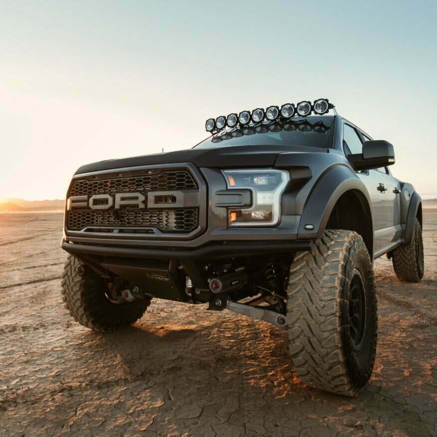 Advanced Fiberglass Concepts 2017-2020 Ford Raptor Fenders (2in Flare 2in Rise) - Uses Stock SVT Vents - AFC 166
