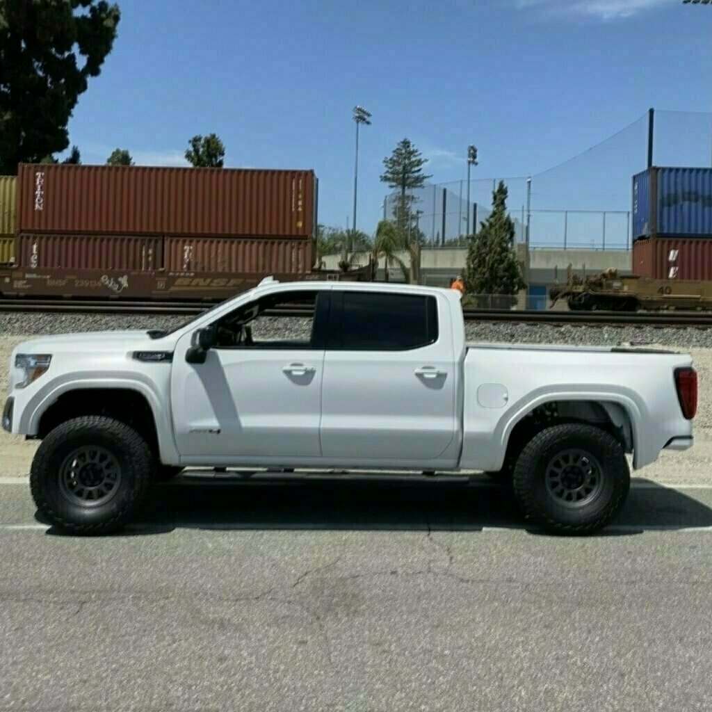 Advanced Fiberglass Concepts 2019-2021 GMC Sierra Bedsides (4.5” Flare 2in Rise) - Fuel Area Built In - AFC 173