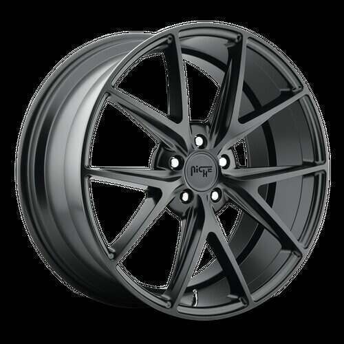 Niche M117 Misano Wheel, 20X9 in Matte Black with 5X4.5 Bolt Pattern and 25 Offset - M117209065+25
