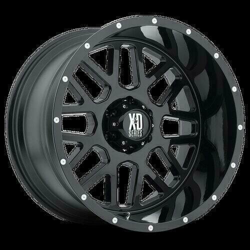XD Wheels XD820 Grenade 20X9 in Satin Black - 5X5.0 Bolt, 0 Offset - XD82029050700