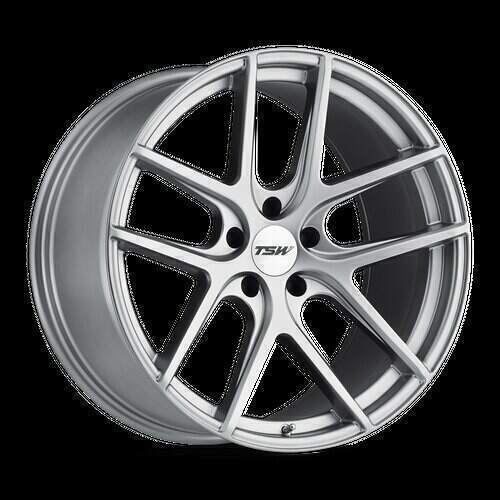 TSW Wheels Geneva 18X10.5 in Matte Titanium Silver - 5X4.5 Bolt, 27 Offset - 1805GNV275114S76