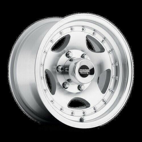 American Racing Wheels AR23 16X8 in Machined W/ Clear Coat - 8X6.5 Bolt, 0 Offset - AR236882