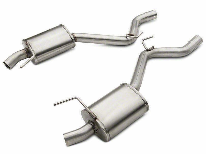 American Racing Headers Mustang 5.0L Coyote 2015-2017 / 2026 Mustang GT Non-Active Catback System - 2-1/2" x 2-1/2", H-Pipe - 160220