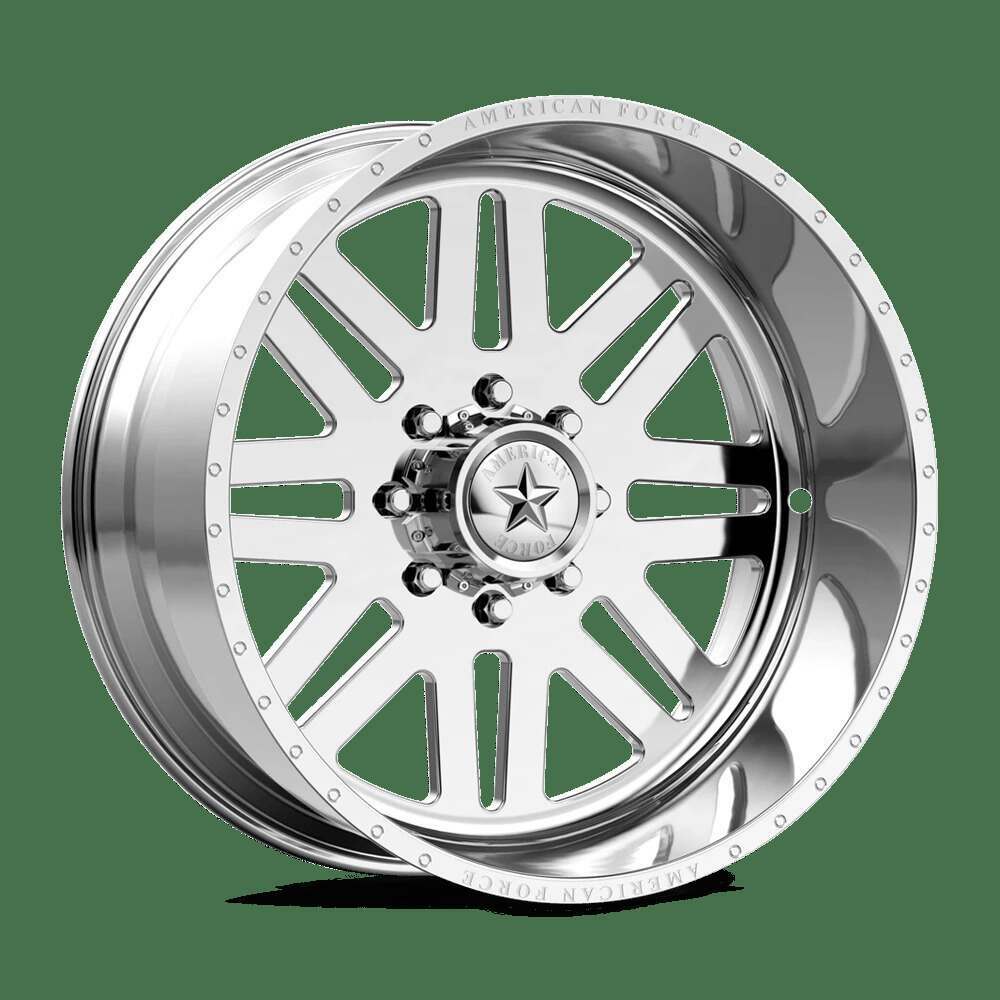 American Force Wheels AFW 09 LIBERTY SS Wheel - 22X11, 8X180 Bolt, 0 Offset, 6BS, Polished - AFTH09G24-1-21