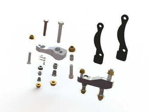 Synergy Race Development 05-10 Mustang Quick Angle Adapter Kit - 002-006-0334