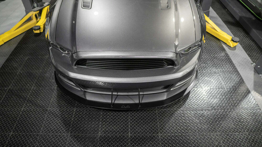 LiquiVinyl LVA 2013-2014 Ford Mustang "Roush" Front Splitter - LVA-1314-RSH-FS