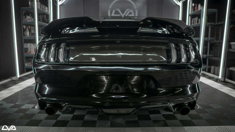 LiquiVinyl LVA 2015-2023 Ford Mustang GT500 "Swing" Wickerbill - LVA-1522-500S-WB