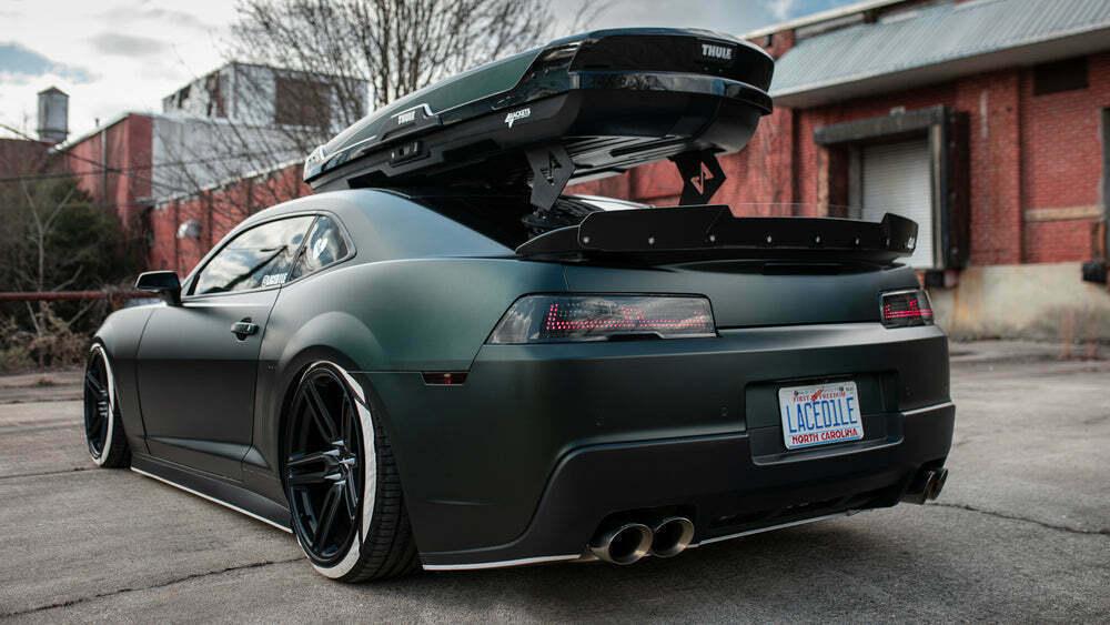 LiquiVinyl LVA 2010-2015 Chevrolet Camaro "Z28" Wickerbill - LVA-5TH-Z28-WB