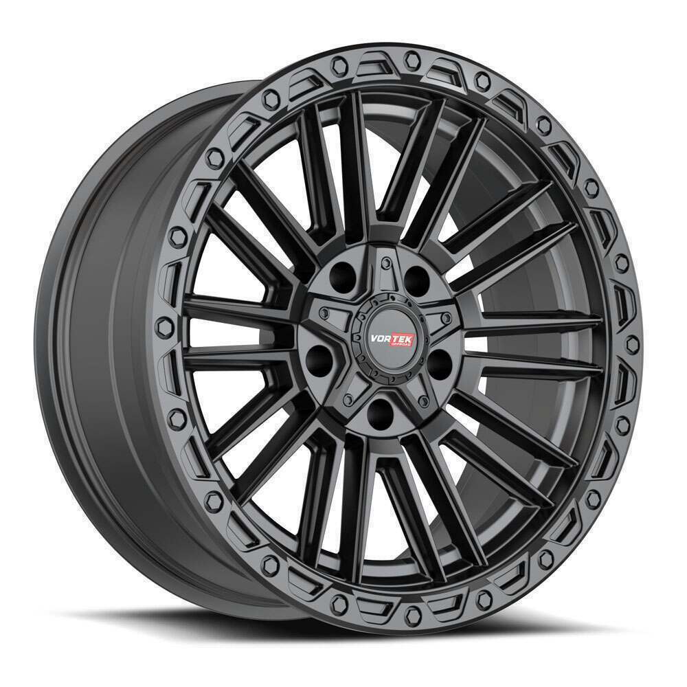 Vortek VRT-604 20x9.5 5x139.7 5x150 -18 Cb 110.3 Matte Black - 604209544-18MB