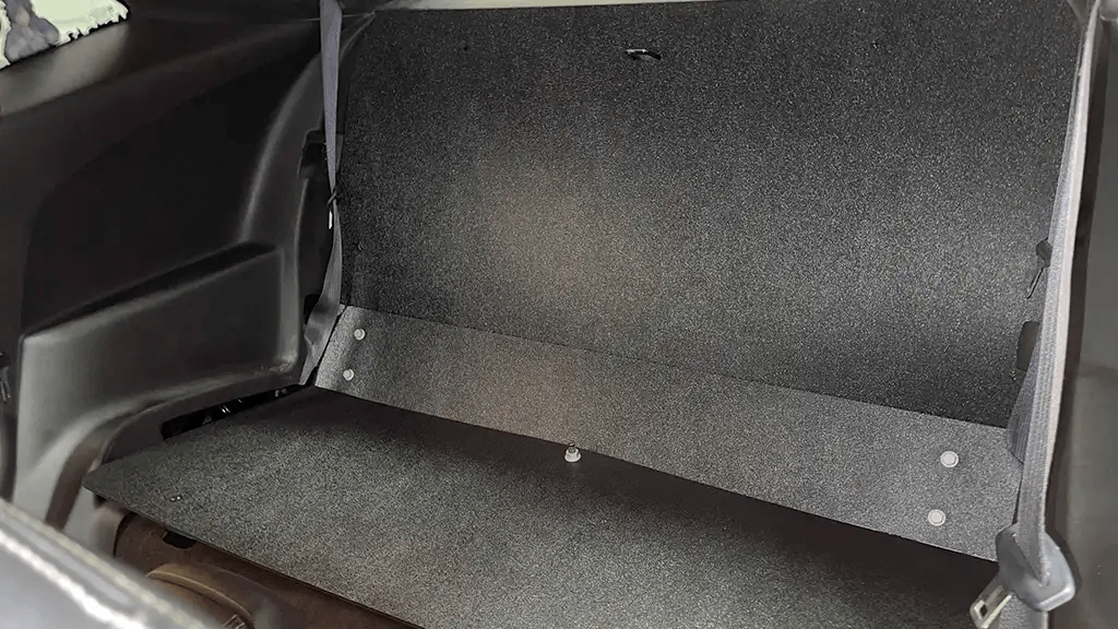 Evans Motorsport Performance Rear Seat Delete Kit Carpet Facing Trunk Only (2010-2015 Chevy Camaro All Trims Except Convertibles) - EMP-CAMRSD-CFT