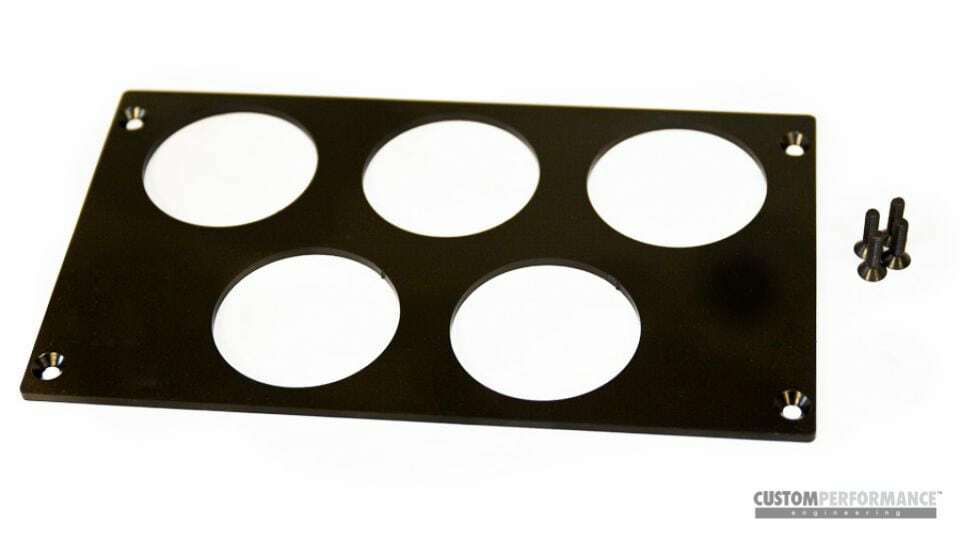 CPE Ford Mustang ('87-'93) Five Gauge Bezel  - FDGB00002B