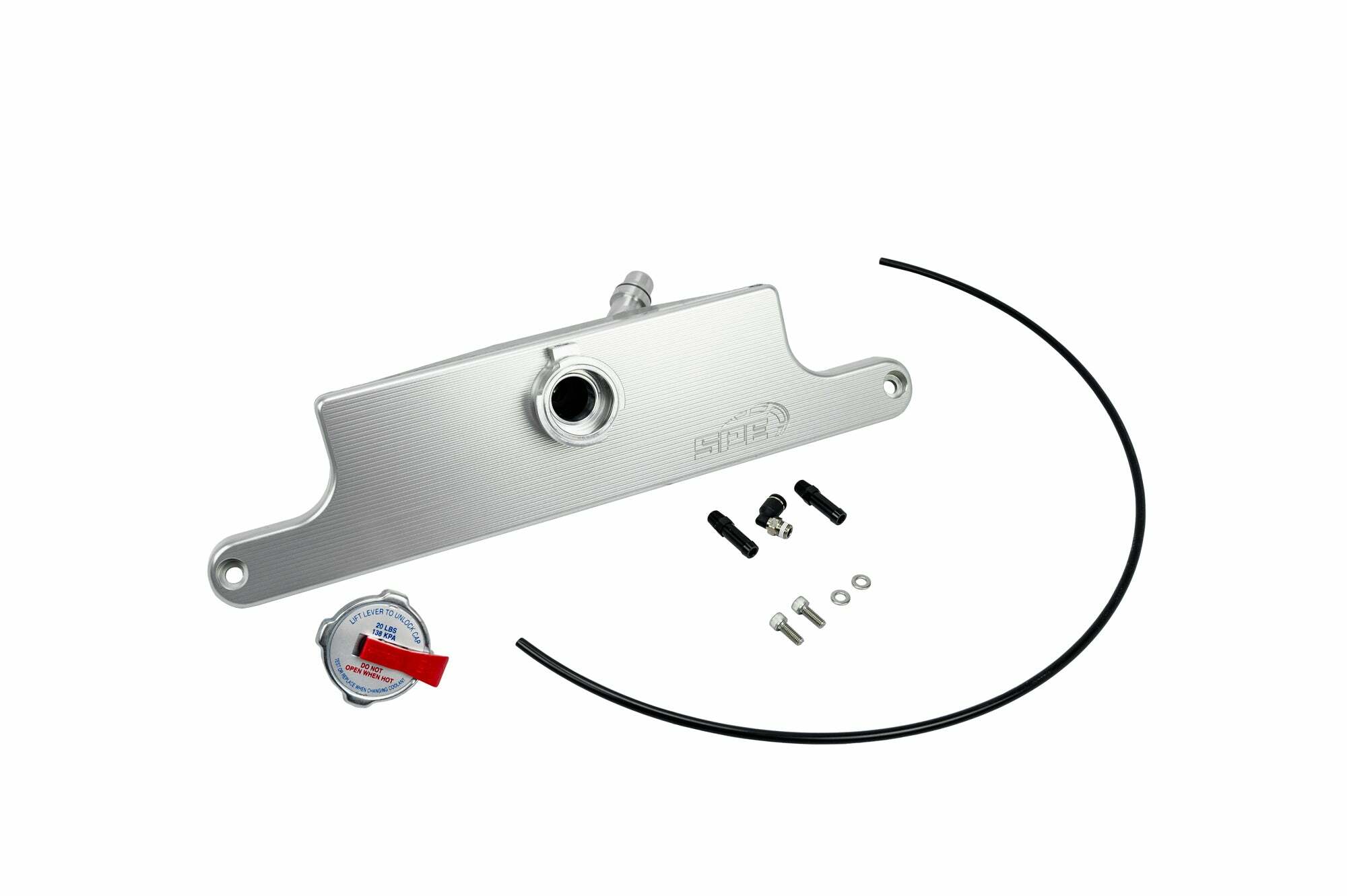 Snyder Performance Engineering Billet Degas Tank - Black Anodized (2015+ F-150 / Raptor / Raptor R) - SPE-F100104