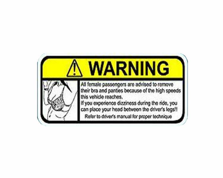 Anchor Room Warning Plate - Restrictive Clothing - Black (+$2.00) - PP_WPRBP3_B