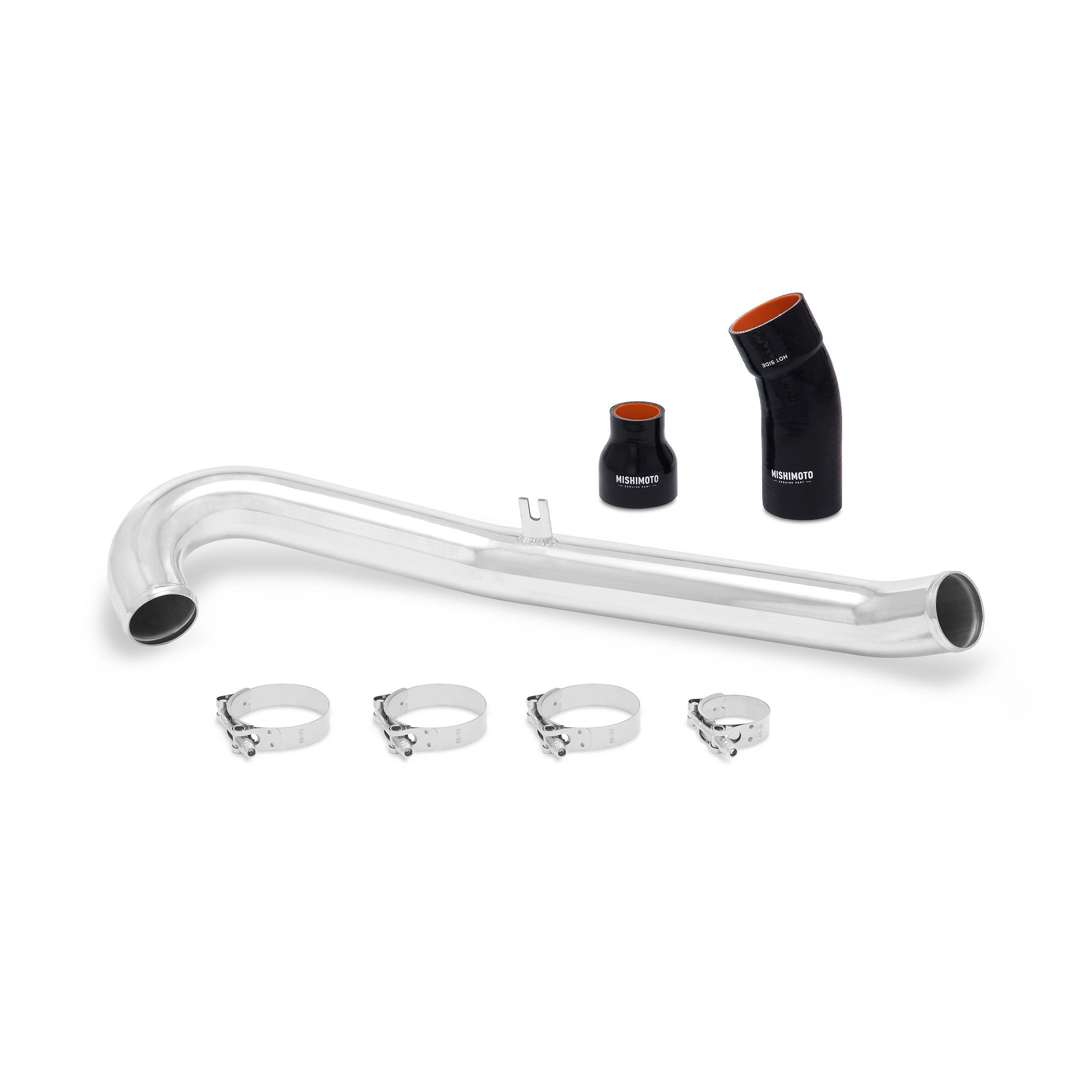 Mishimoto Ford Fiesta ST Hot-Side Intercooler Pipe Kit, 2014-2019 Polished (2014-2016 Fiesta) - MMICP-FIST-14HP