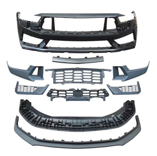 Auto Addict Dark Horse Conversion Bumper Full Kit (2024-2026 Mustang GT / EcoBoost) - AA_MSUT_FRNT_BUMP_DRK_HORS_24