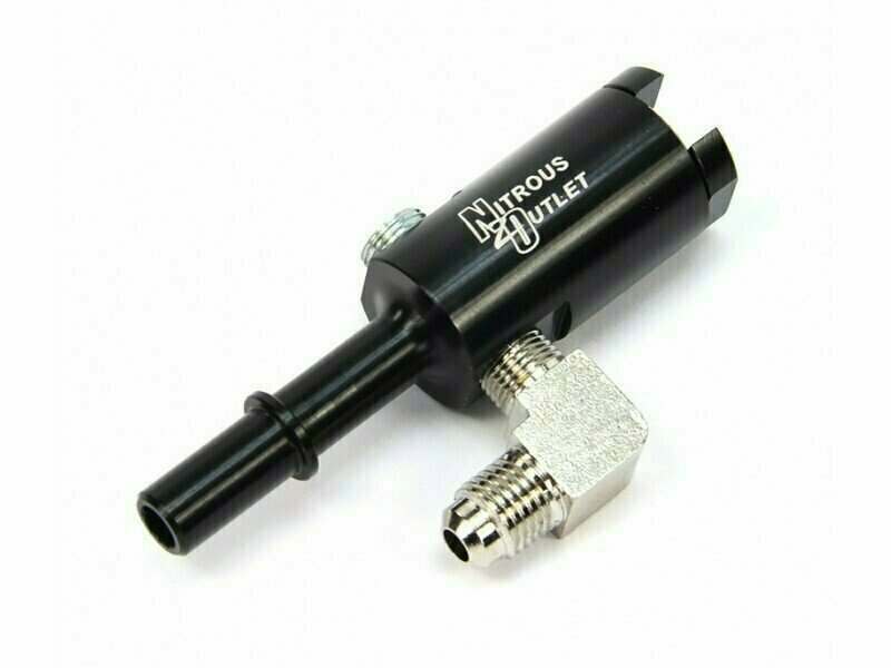 Nitrous Outlet 00-01812 Ford 2011+ 5.0 Mustang 3/8" EFI Fuel Line Adapter