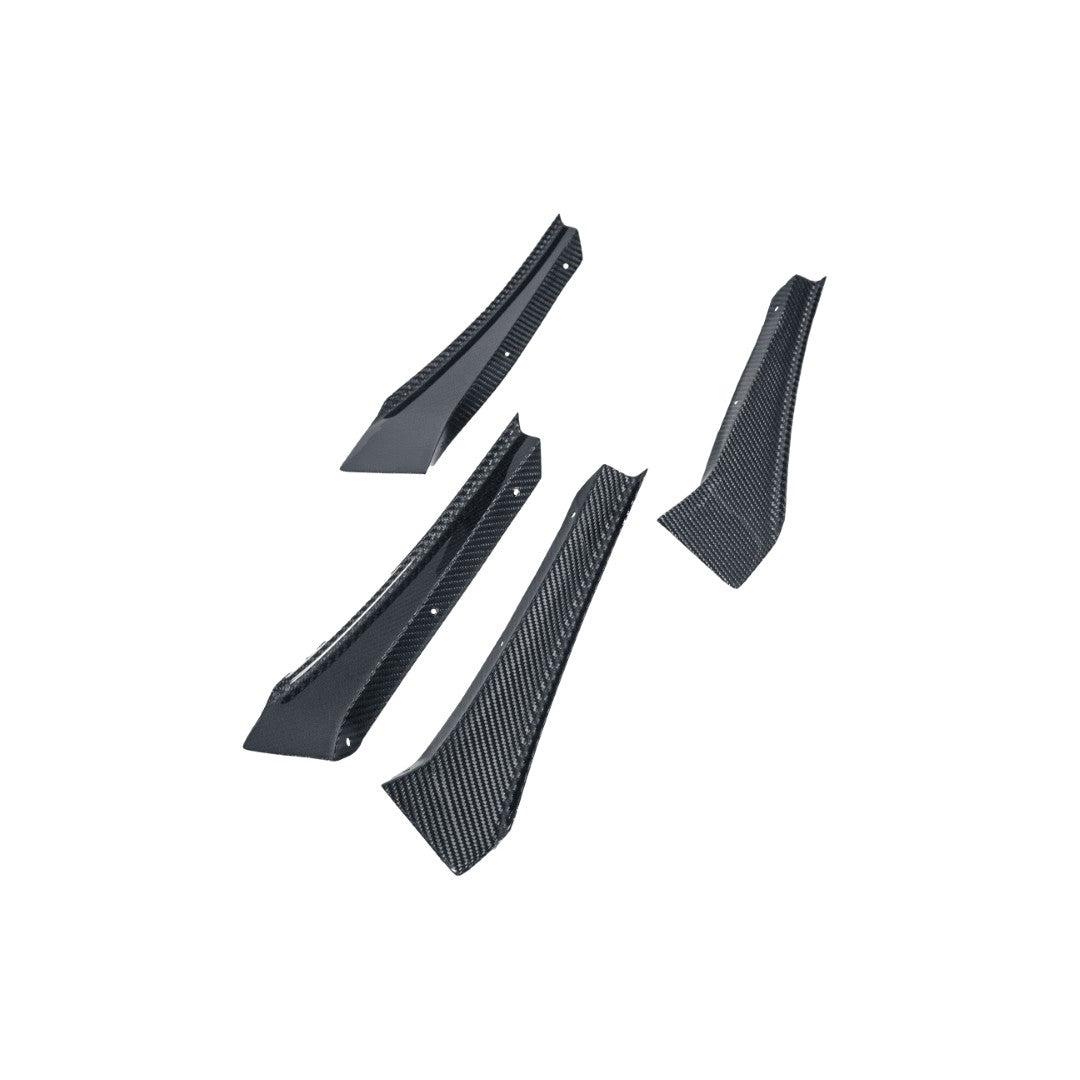 APR Carbon Fiber Front Bumper Canards (2022+ Corvette C8 Z06) - AB-208085