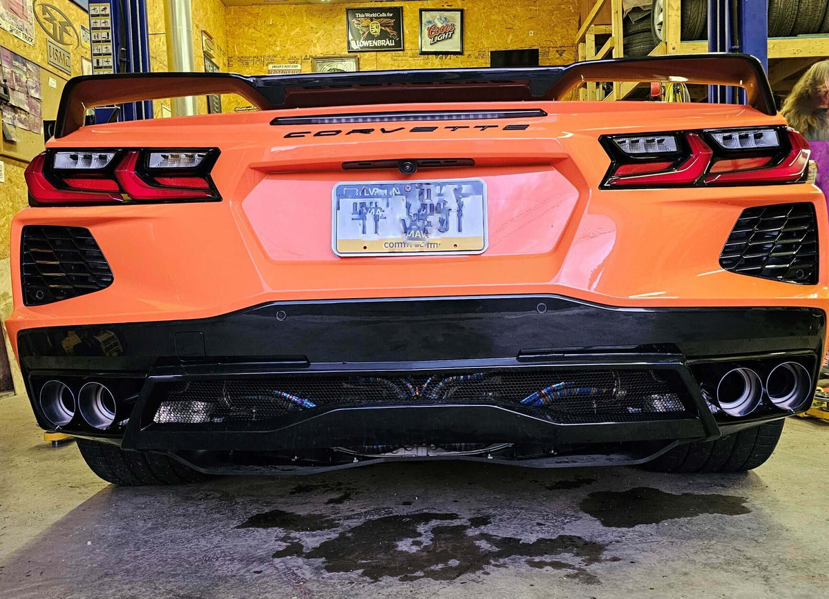 On3 Performance Titanium Catback Exhaust System (2020-2023 Corvertte C8) - C8-Ti