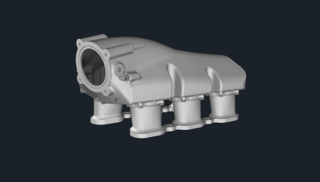 FENFABrication BILLET Intake Manifold - Preorder (2020+ Explorer ST)