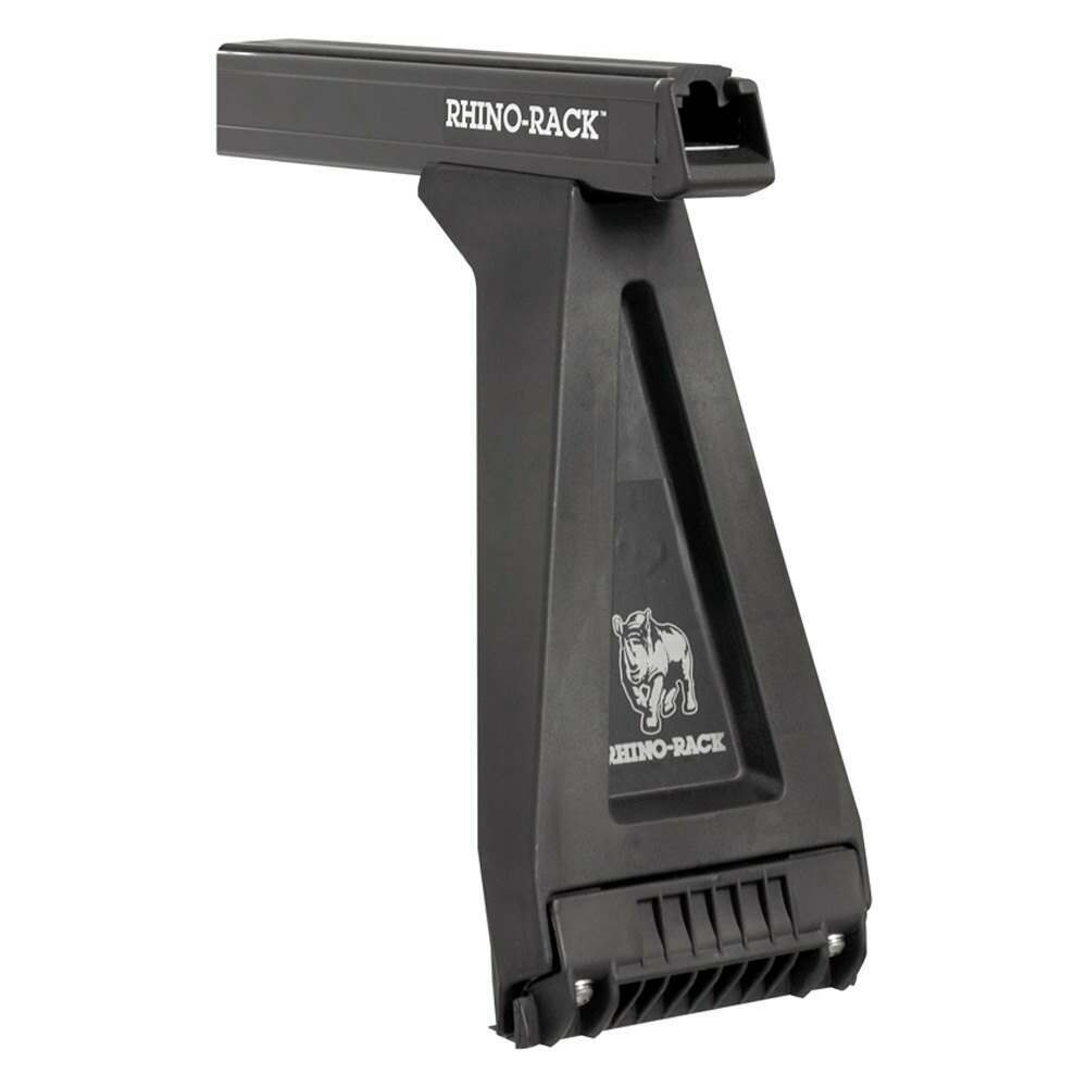 Rhino-Rack 84-91 Mitsubishi Montero 4 Door SUV Heavy Duty RL280 2 Bar Roof Rack - Black - JA0639
