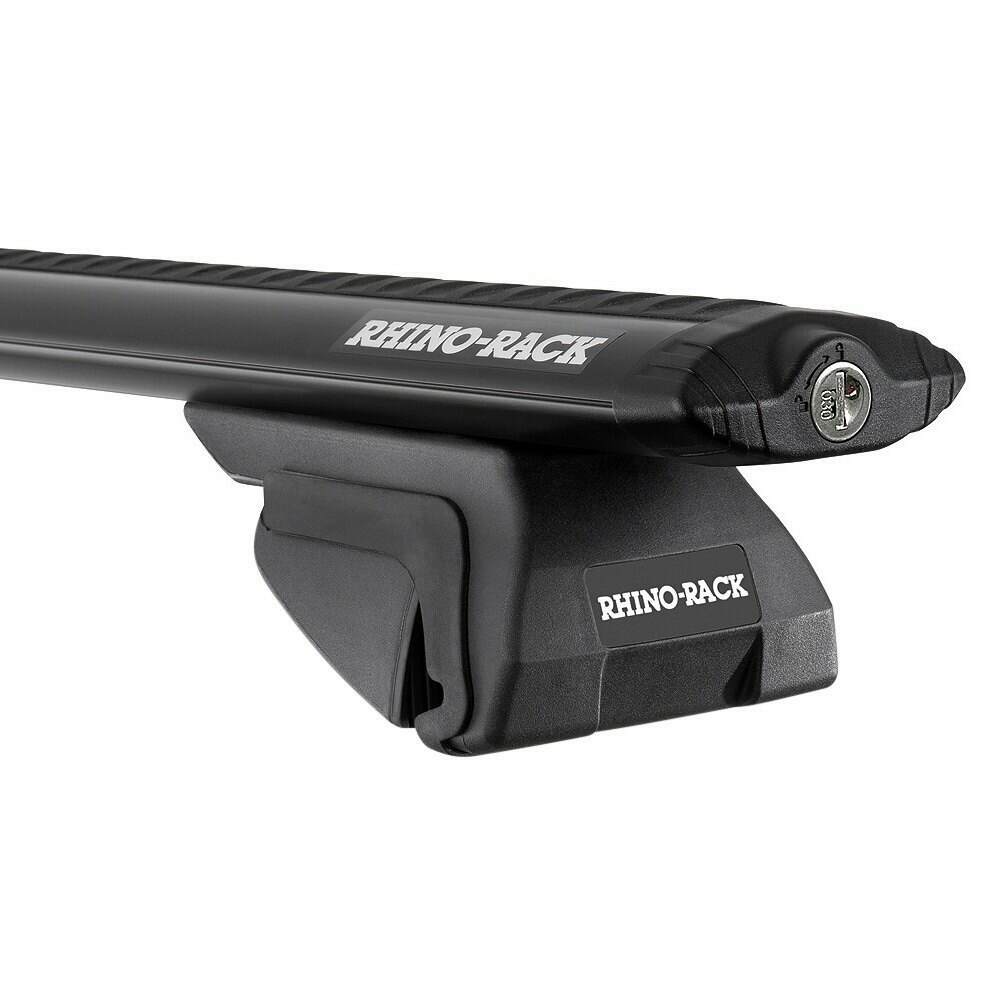 Rhino-Rack 05-19 Nissan Frontier 4 Door Pick Up Vortex SX 2 Bar Roof Rack - Black - JA1779