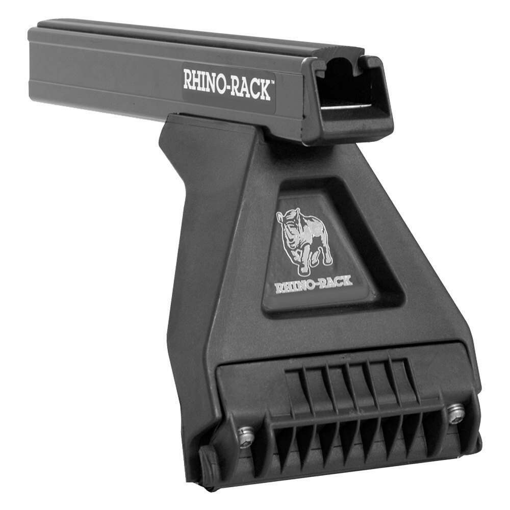 Rhino-Rack 92-14 Ford E-Series 2 Door Van Heavy Duty RL150 3 Bar Roof Rack - Black - JA5620