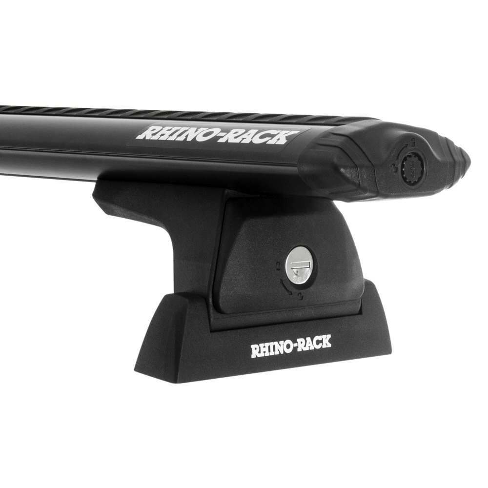 Rhino-Rack 02-09 Chevrolet Trailblazer 4 Door SUV Vortex RLT600 2 Bar Roof Rack - Black - JA6164