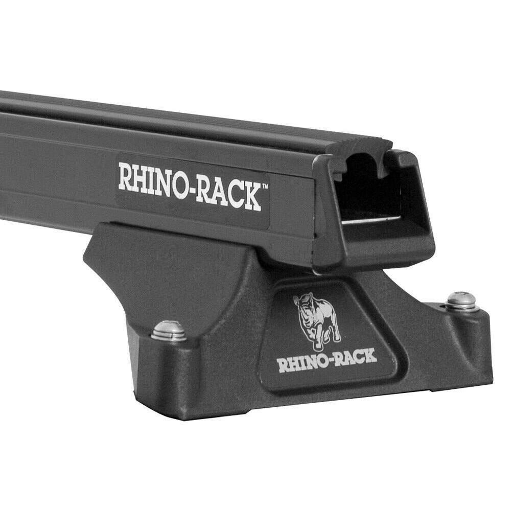 Rhino-Rack 96-01 Ford Explorer 4 Door SUV Heavy Duty RLTP 2 Bar Roof Rack - Black - JA6210