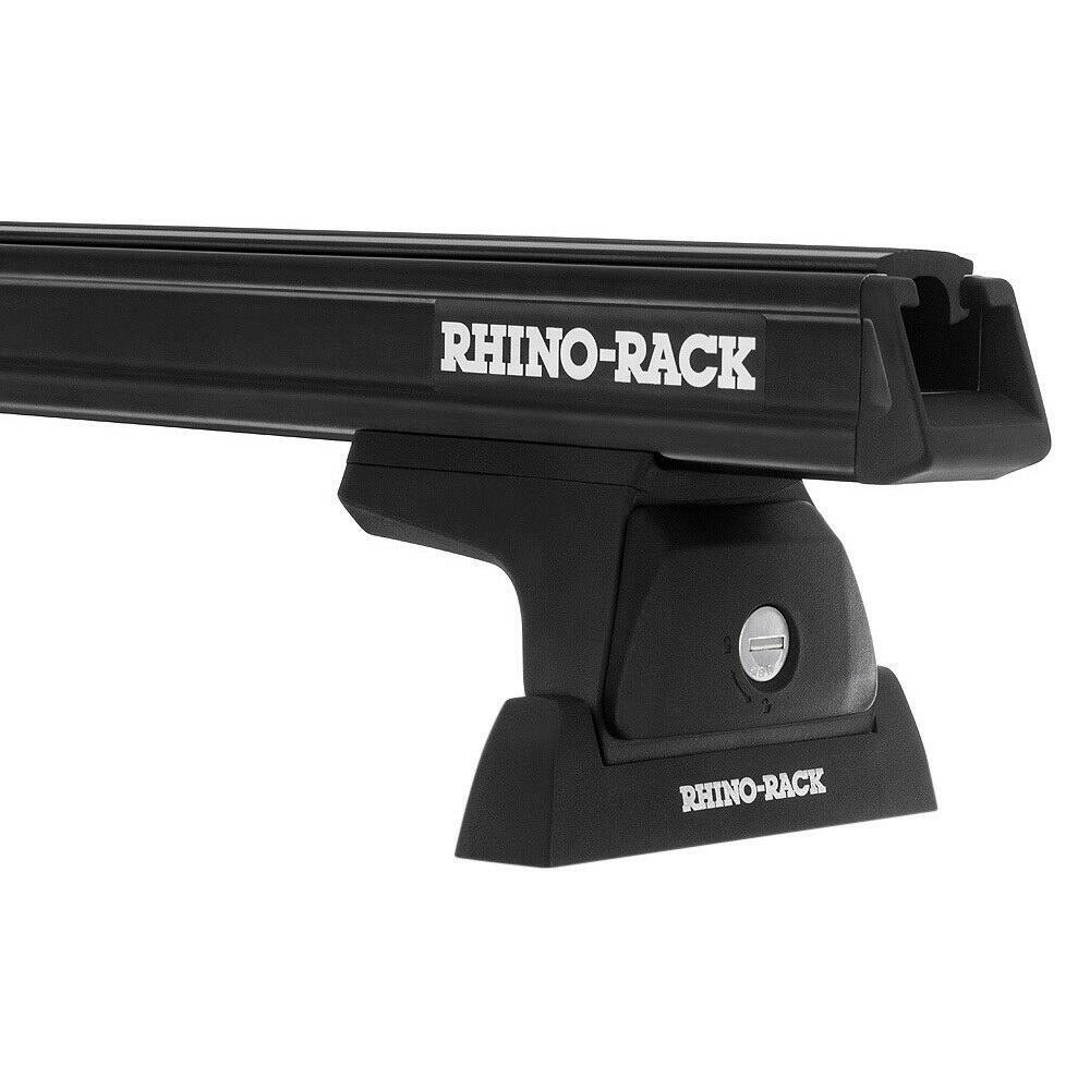 Rhino-Rack 00-05 Ford Excursion 4 Door SUV Heavy Duty RLT600 2 Bar Roof Rack - Black - JA6237