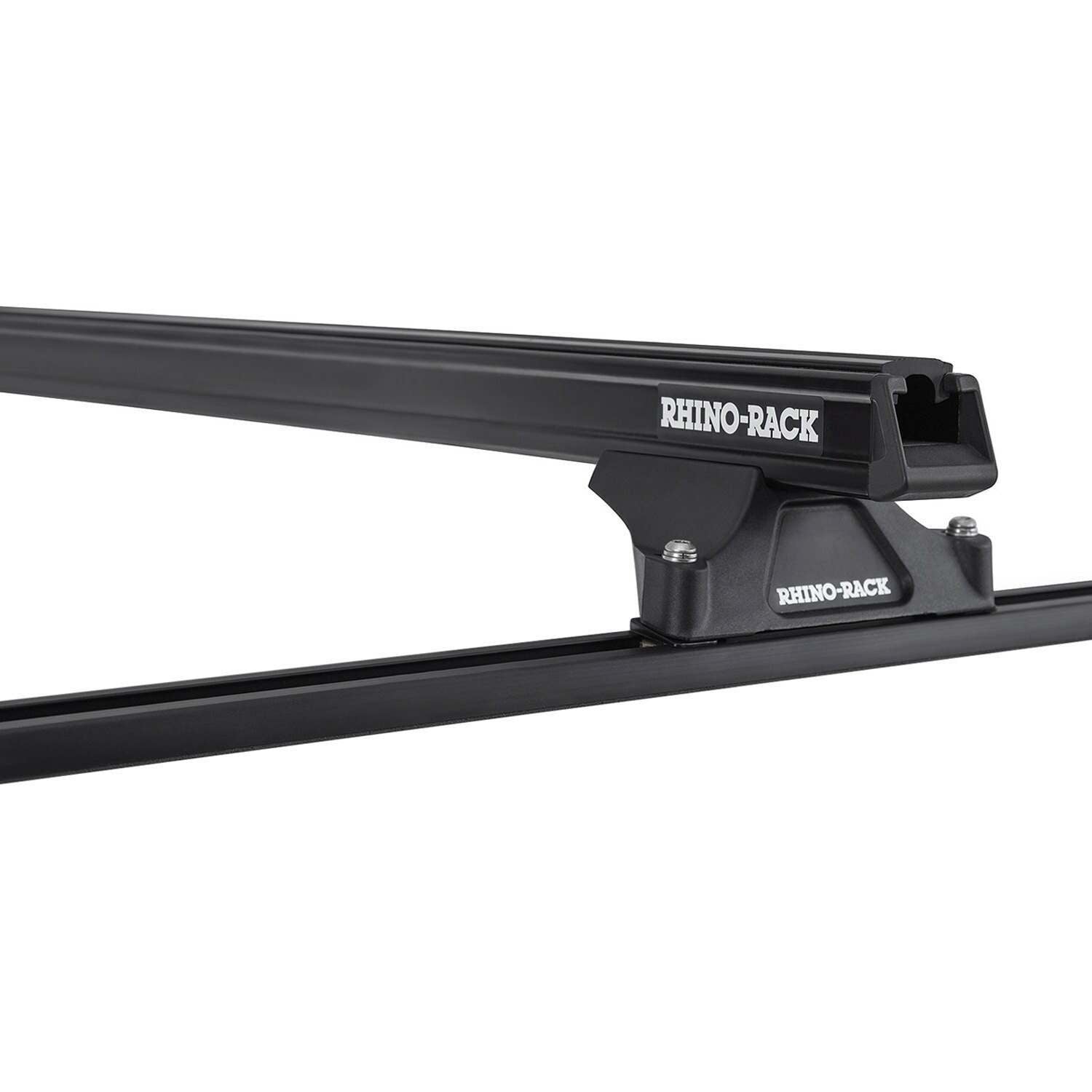 Rhino-Rack 96-01 Ford Explorer 4 Door SUV Heavy Duty RLTP Track Mount 3 Bar Roof Rack - Black - JA8713