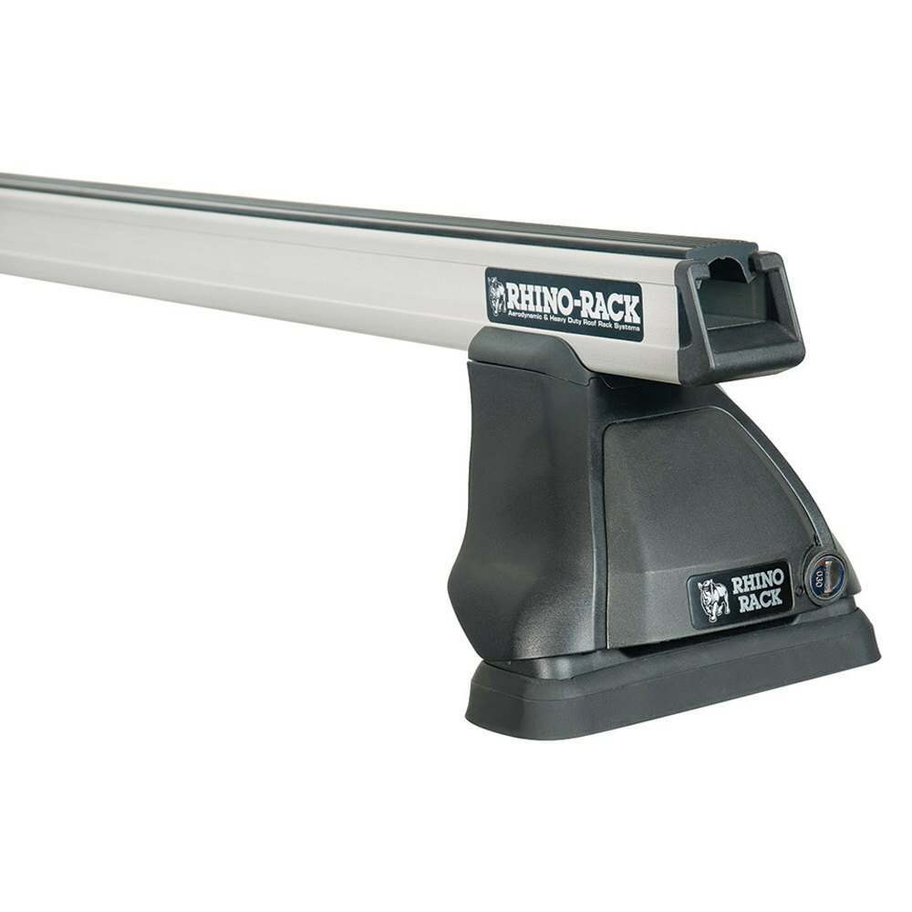 Rhino-Rack 13-21 Nissan NV200 2 Door Van FMP Heavy Duty 2500 3 Bar Roof Rack - Silver - JA9258