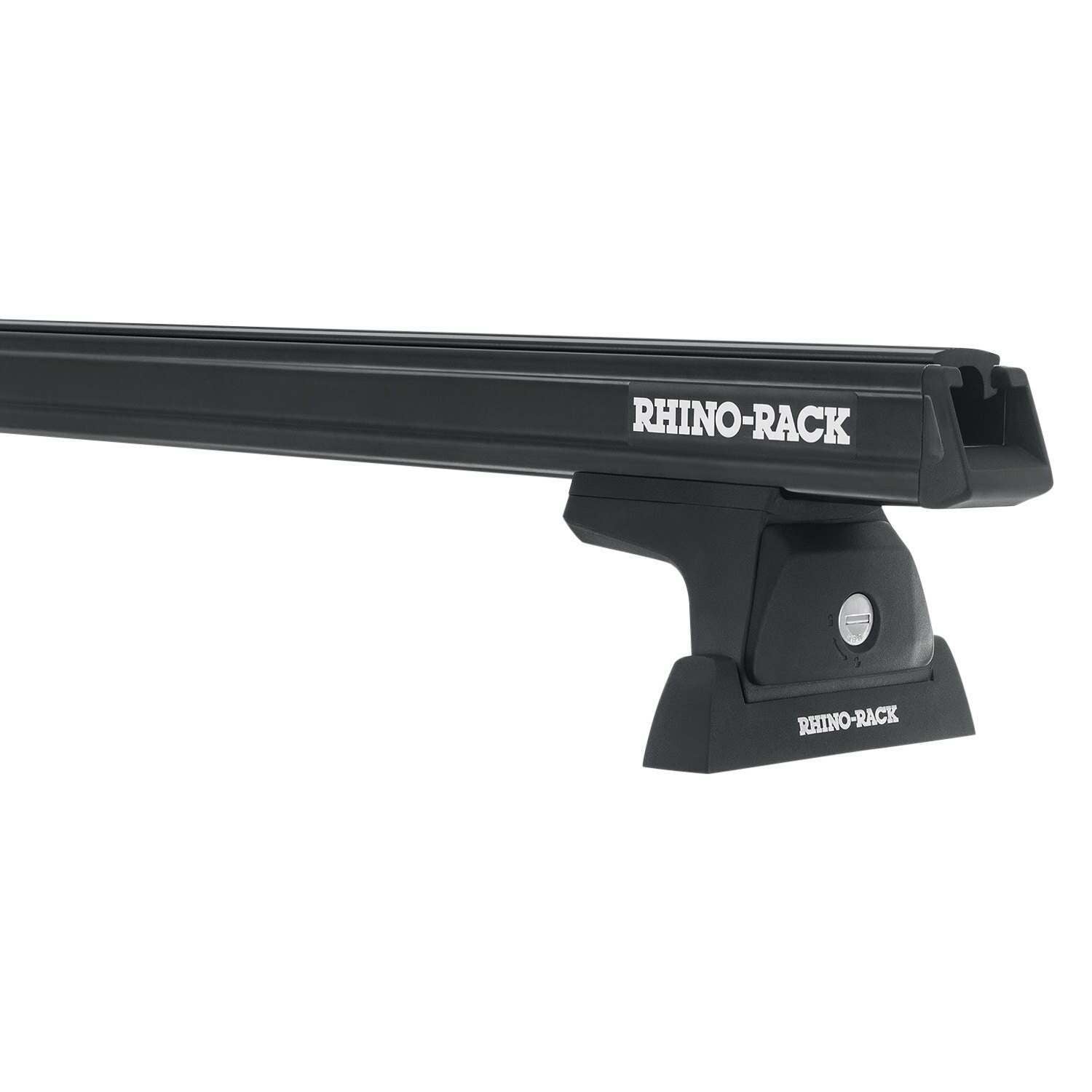 Rhino-Rack 17-21 Nissan NV 3 Door Van Heavy Duty RLT600 Ditch Mount 2 Bar Roof Rack - Black - JA9387