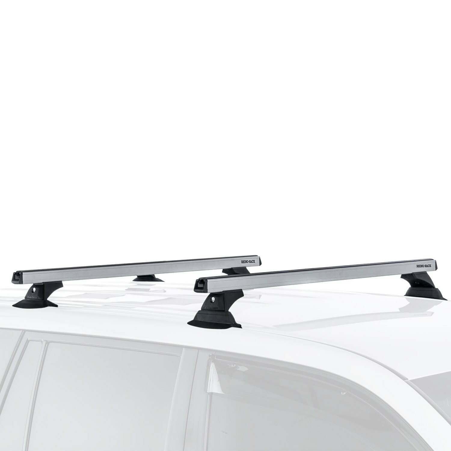 Rhino-Rack 08-15 Lexus LX 570 4 Door SUV Heavy Duty RCH 3 Bar Roof Rack - Silver - JA9506