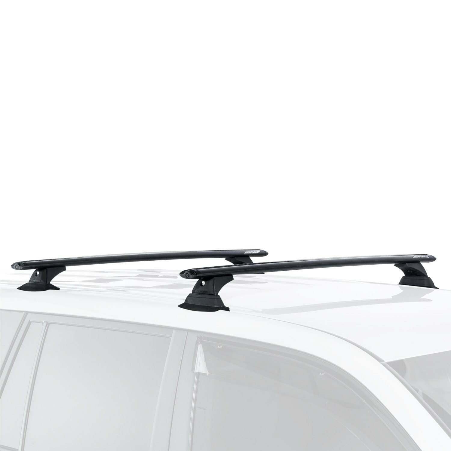 Rhino-Rack 06-15 Toyota FJ Cruiser 4 Door SUV Vortex RCH 2 Bar Roof Rack - Black - JA9588