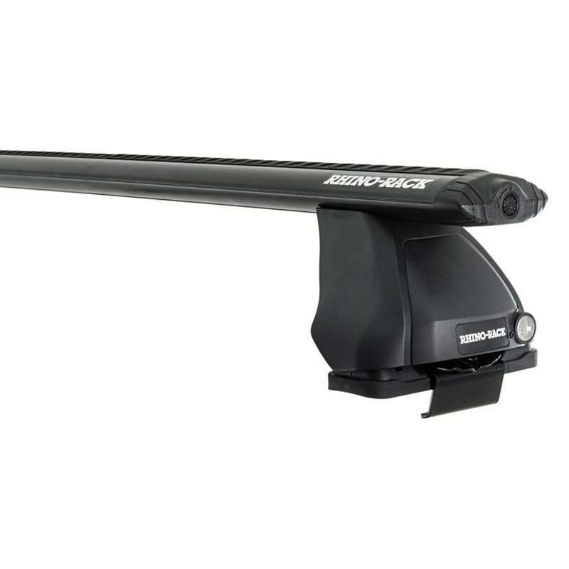 Rhino-Rack 19-21 Toyota Corolla 5 Door Hatch Vortex 2500 2 Bar Roof Rack - Black - JB1642