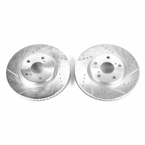 Power Stop 2006 Lexus GS300 Front Evolution Drilled & Slotted Rotors - Pair - JBR1147XPR