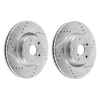 Power Stop 06-07 Subaru B9 Tribeca Front Evolution Drilled & Slotted Rotors - Pair - JBR1319XPR