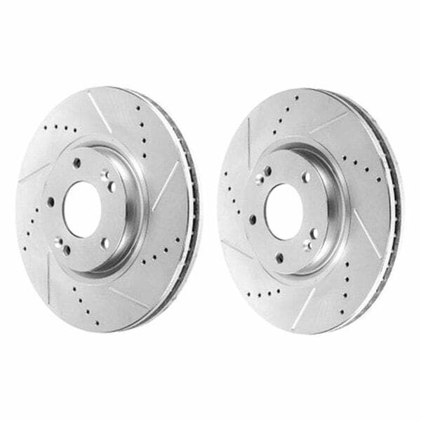 Power Stop 06-11 Hyundai Azera Front Evolution Drilled & Slotted Rotors - Pair - JBR1323XPR