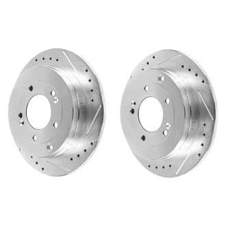 Power Stop 06-09 Hyundai Azera Rear Evolution Drilled & Slotted Rotors - Pair - JBR1335XPR
