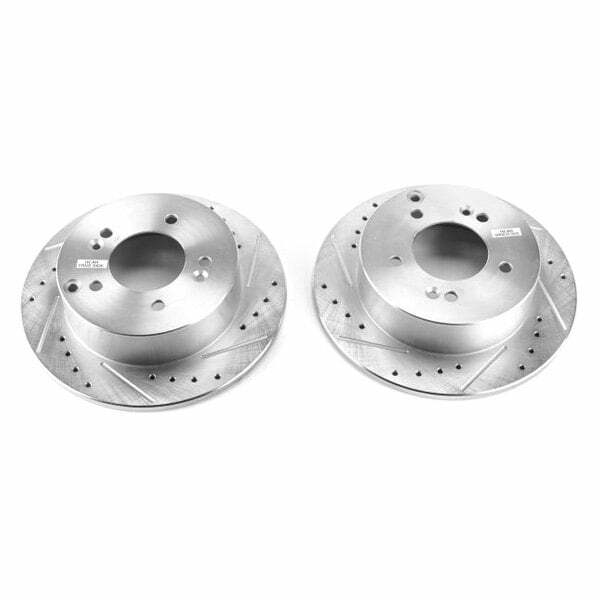 Power Stop 07-10 Kia Rondo Rear Evolution Drilled & Slotted Rotors - Pair - JBR1380XPR